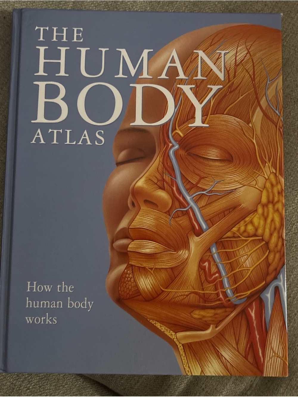 Source Unknown The Human Body Atlas - Blue and Orange Cover
